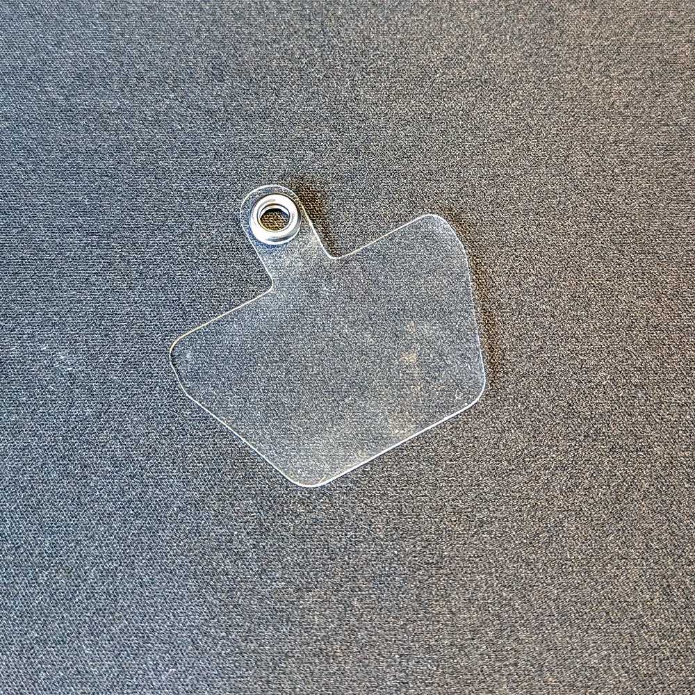 Phone Lanyard Tether Patch (Clear, non-adhesive)