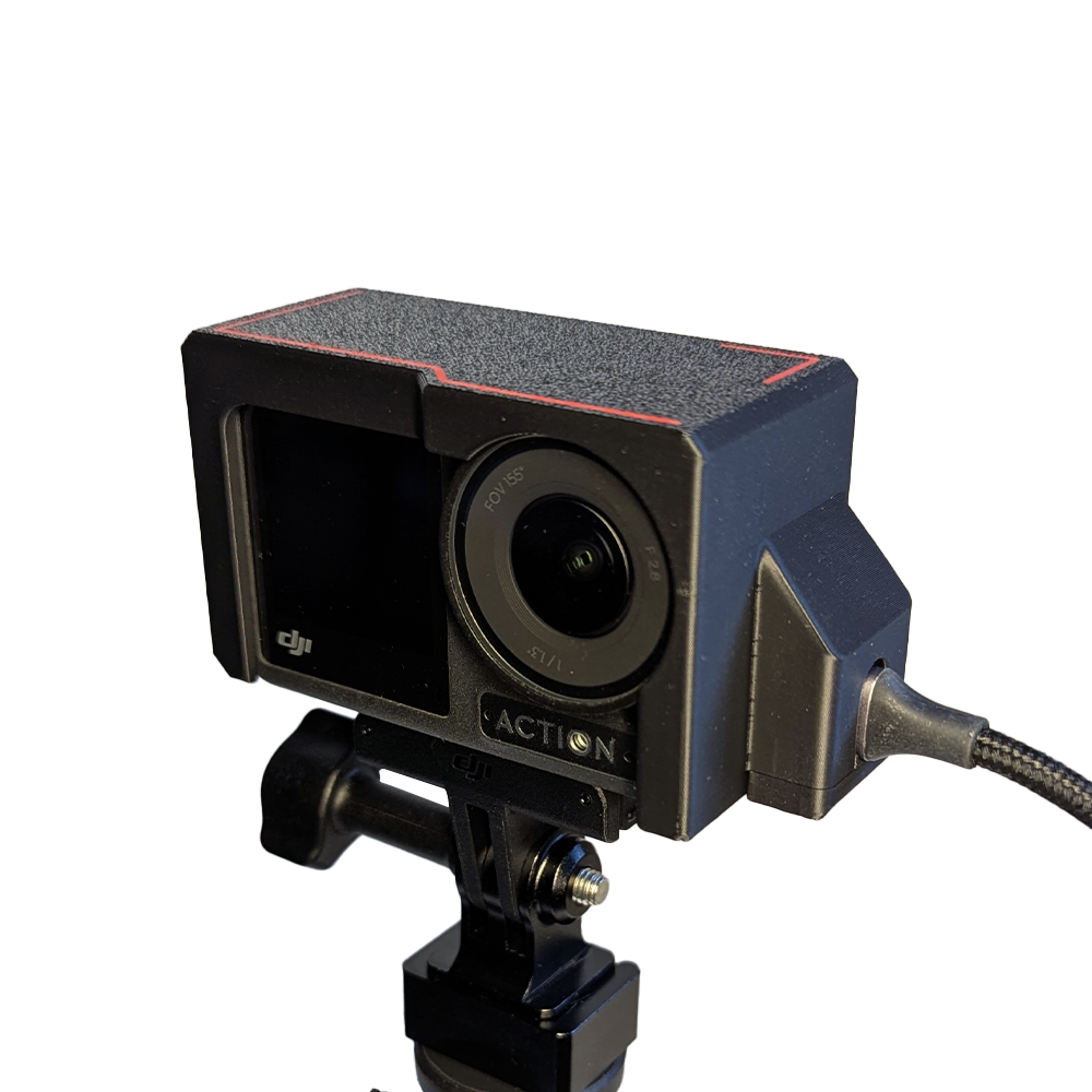 DJI Action 4 Shroud with Cable Protection